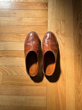 Women’s Cole Haan Brown Leather Clogs (8)